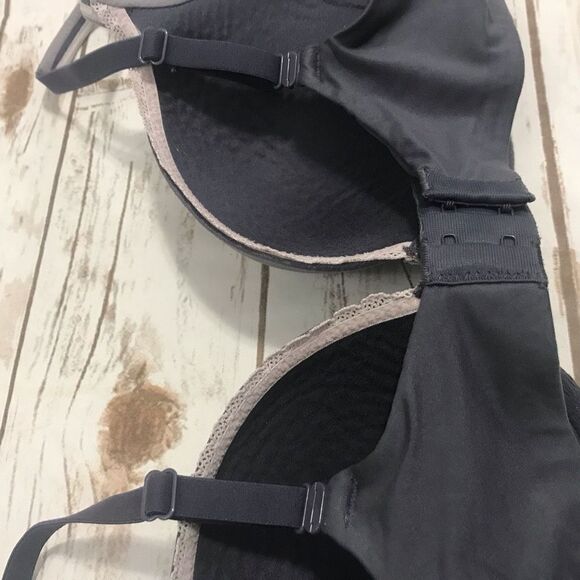 Victorias Secret Body by Victoria Bra Push Up Gray 34D - Picture 4 of 10